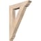 Ekena Millwork Traditional Traditional Smooth Bracket, Douglas Fir, 3 1/2"W x 20"D x 28"H BKT04X20X28TRA01SDF - alternate 1